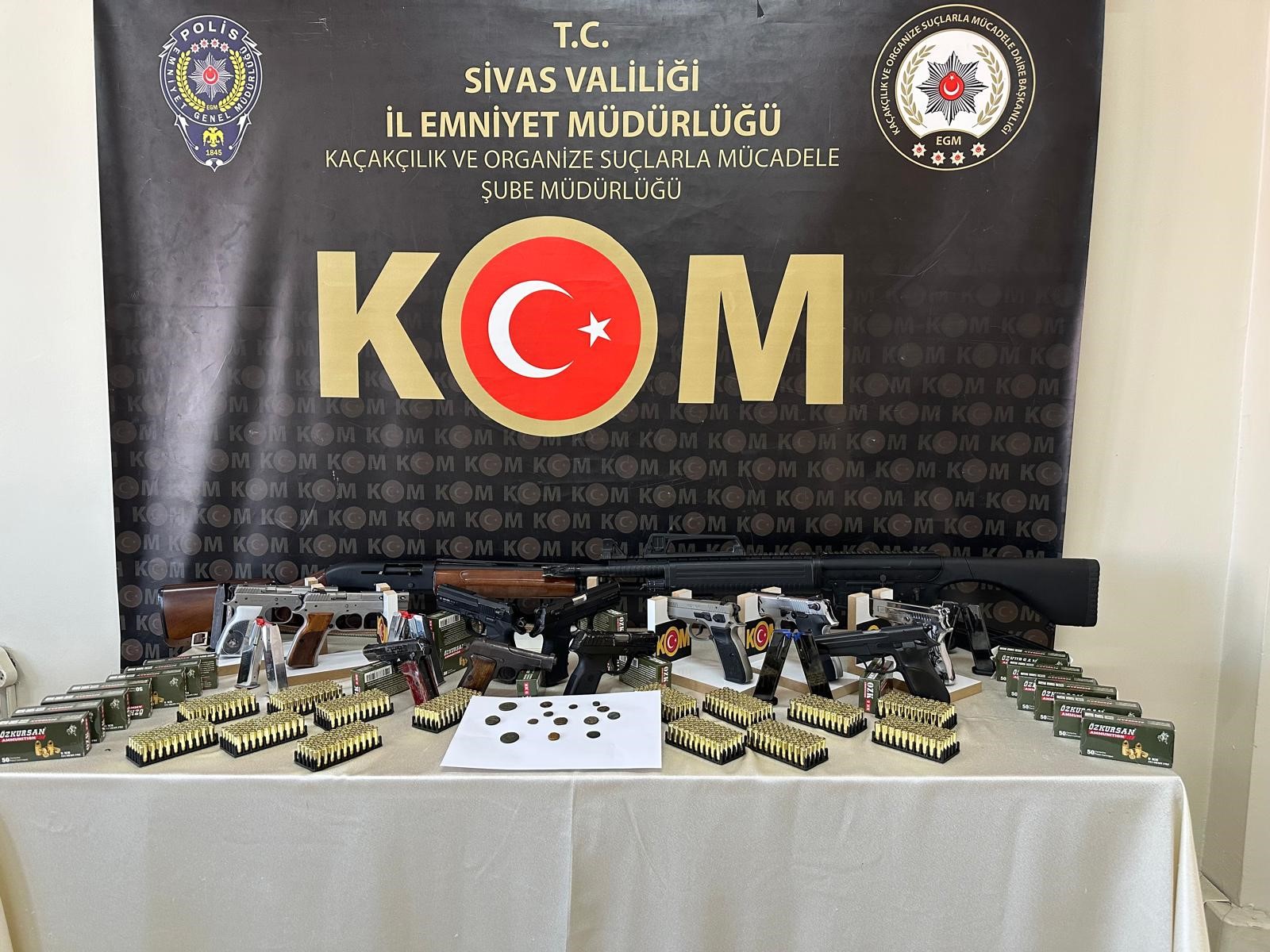Yasadışı Silah Ticareti Operasyonu: Sivas Merkezli 4 İlde Eş Zamanlı Baskın
