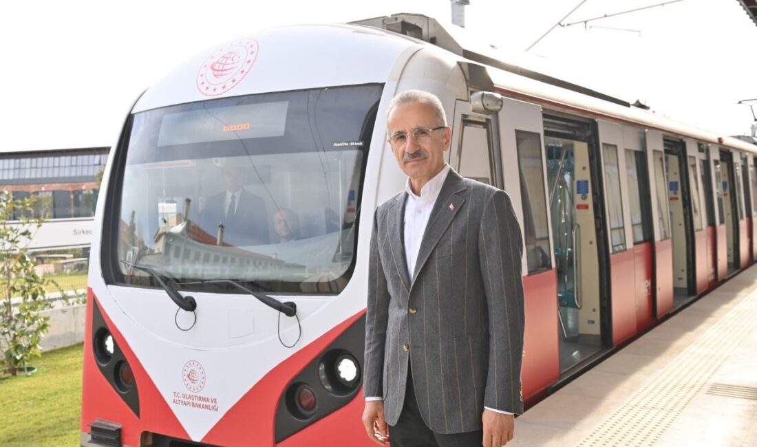 19 Mayıs’ta Raylı Sistemler Ücretsiz Olacak Ulaştırma ve Altyapı Bakanı