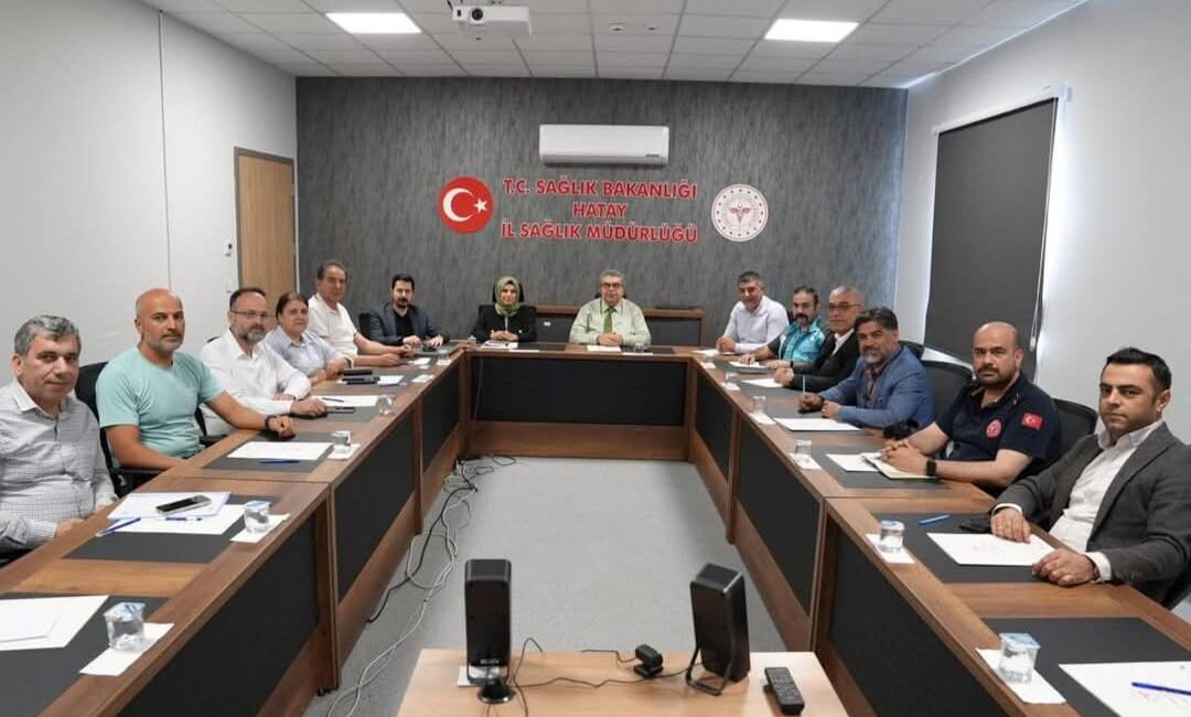 Sağlık Müdürlüğü’nde Koordinasyon Toplantısı Gerçekleştirildi HÜSEYİN ZORKUN / TEKHA – HATAY Hatay İl Sağlık Müdürü