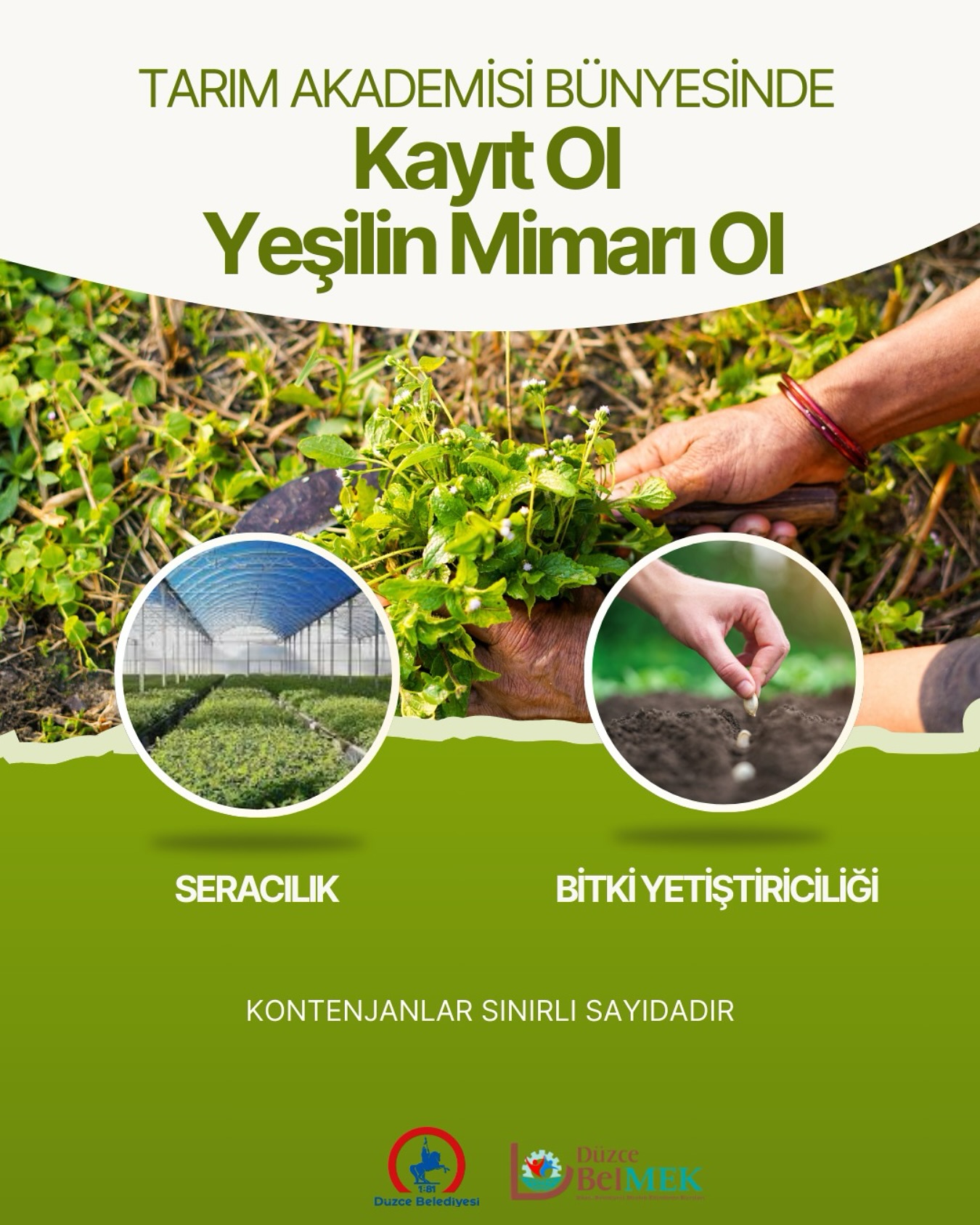 Düzce BELMEK’ten 4 Yeni El Sanatları Kursu ve Tarım Eğitimi!