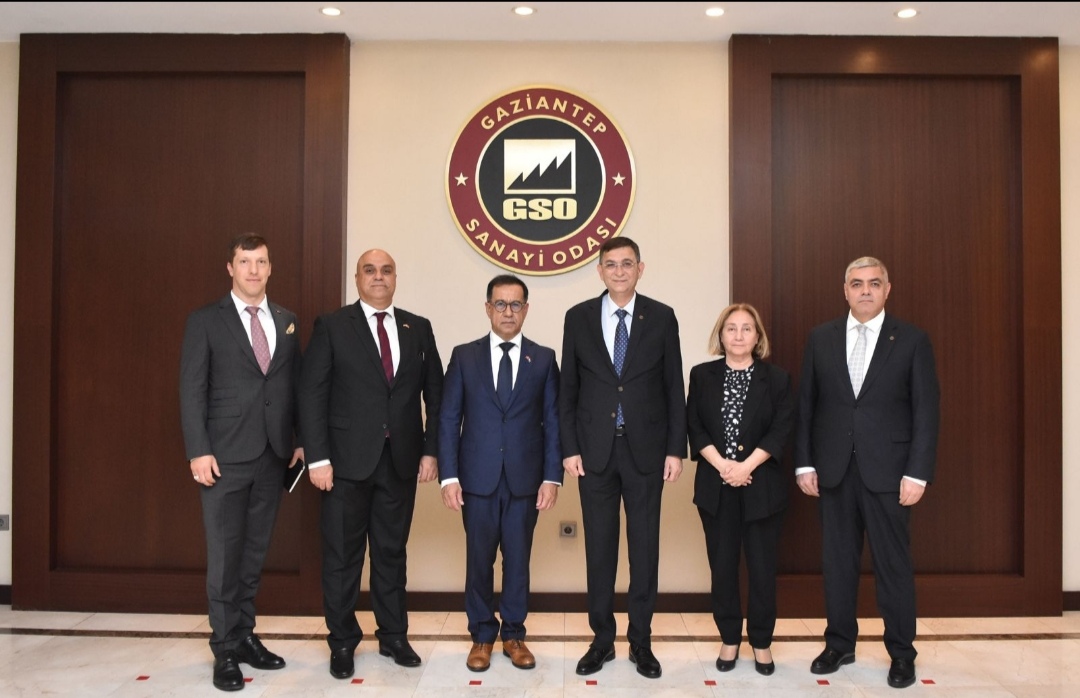 Letonya Büyükelçisi’nden Gaziantep Sanayi Odası’na Ziyaret!