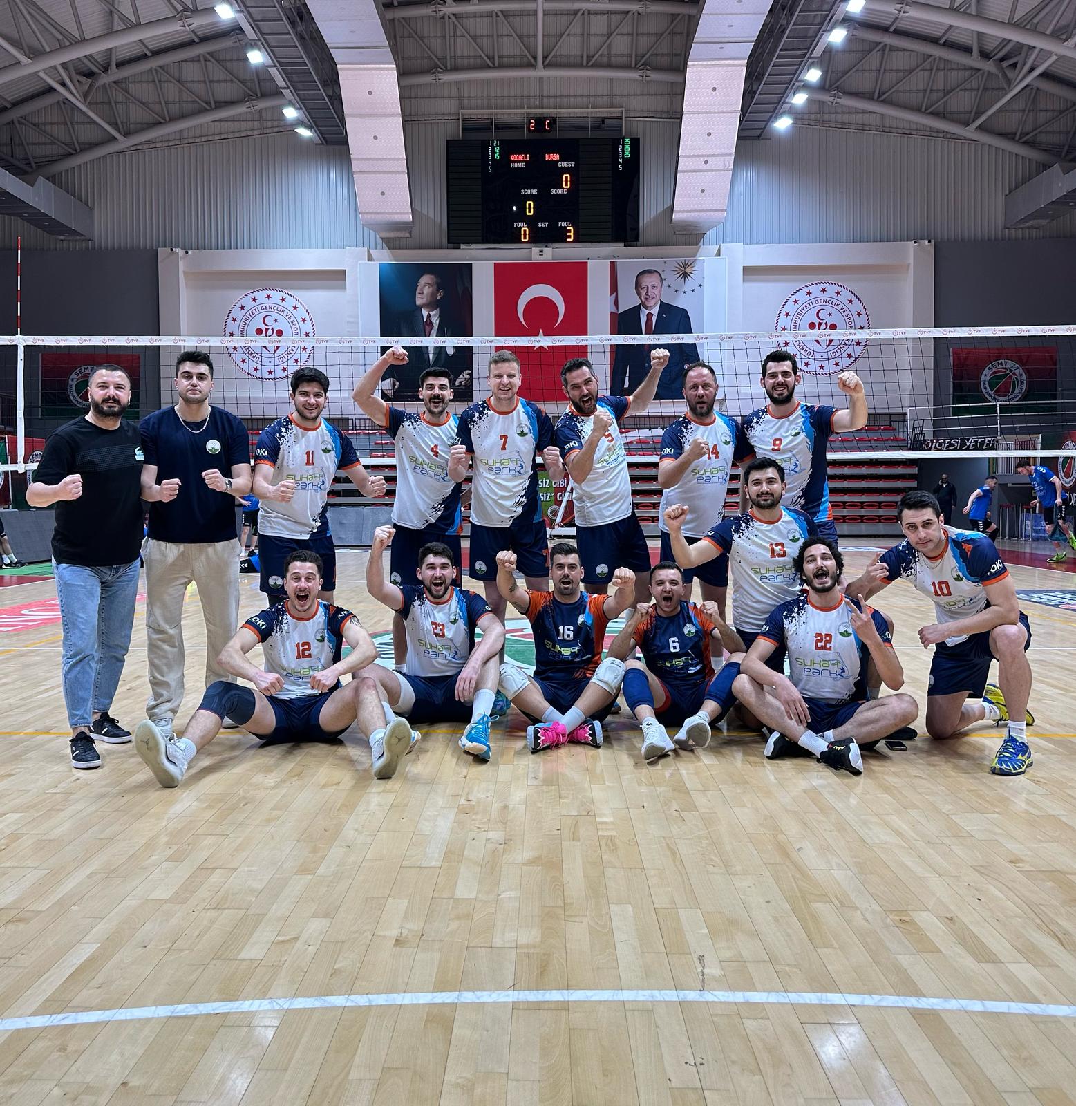 Osmangazi Belediyespor, Erkekler Voleybol 2. Ligi’ne Yükseldi