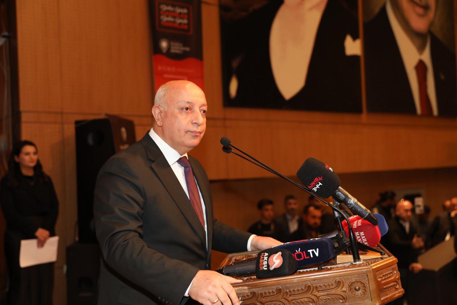 Kahramanmaraş İstiklal Üniversitesi Rektörü Prof. Dr. İsmail Bakan, “Daha Güçlü Yarınlar Daha Güçlü Kadınlar” Projesi Tanıtım Toplantısına Katıldı