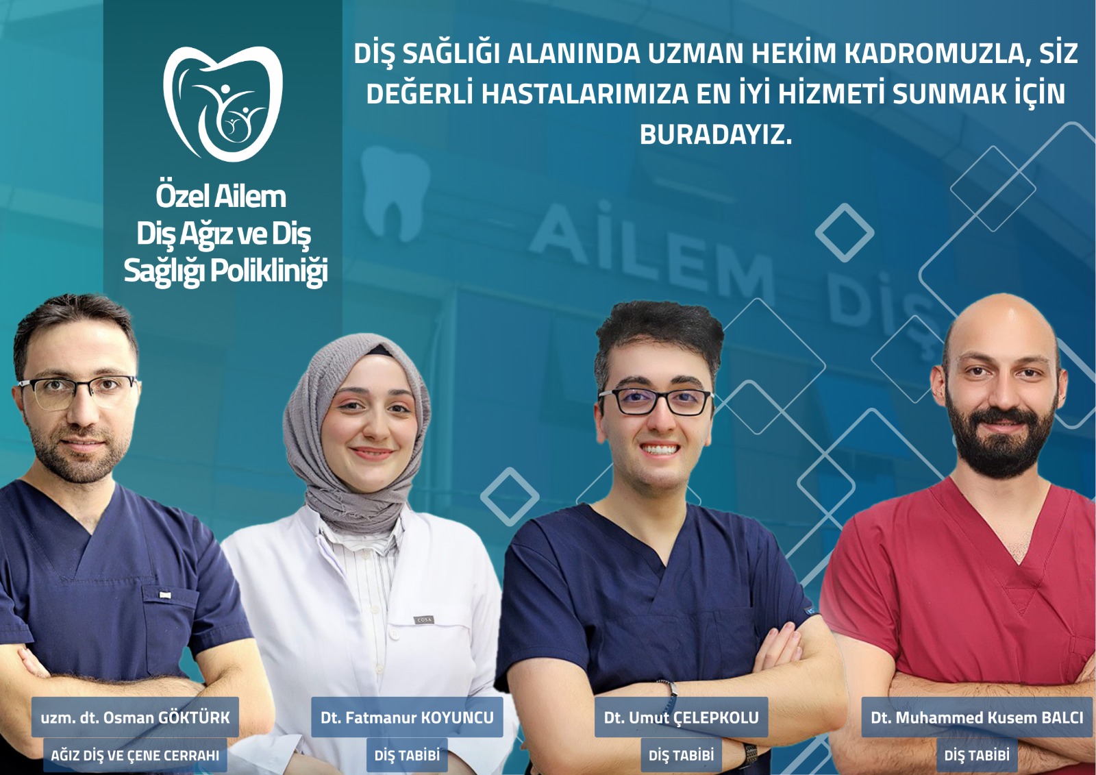 Çiftlikköy’de Sağlıklı Gülüşlerin Adresi: Özel Ailem Diş Polikliniği