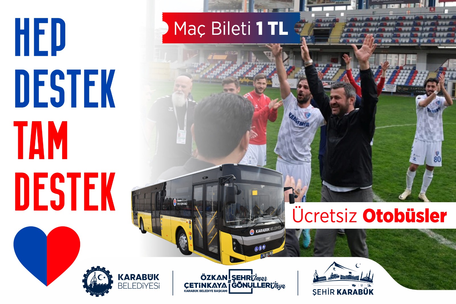 Özkan Çetinkaya’dan Karabük İdman Yurdu’na Tam Destek