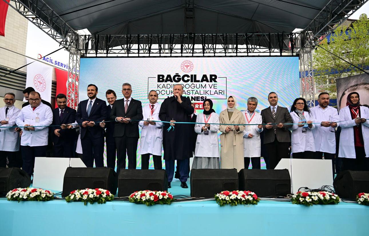 Cumhurbaşkanı Erdoğan, Bağcılar Kadın Doğum ve Çocuk Hastalıkları Hastanesi’nin Açılışını Gerçekleştirdi