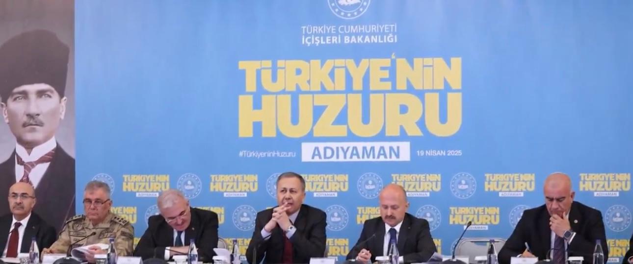 Bakan Ali Yerlikaya: “Adıyaman’ın Huzuru, Türkiye’nin Huzurudur”