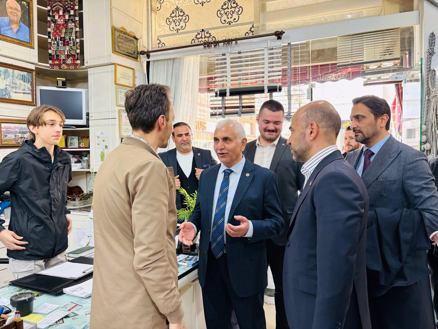 AK Parti Marmara Bölge Sorumlusu Mervan Gül Yalova’da Temaslarda Bulundu