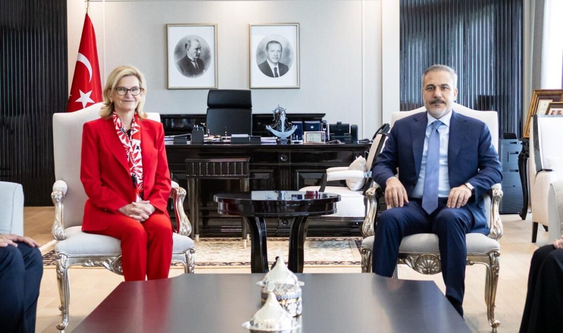 Bakan Hakan Fidan, ITU Genel Sekreteri Bogdan-Martin’i Kabul Etti Dışişleri Bakanı Hakan Fidan,