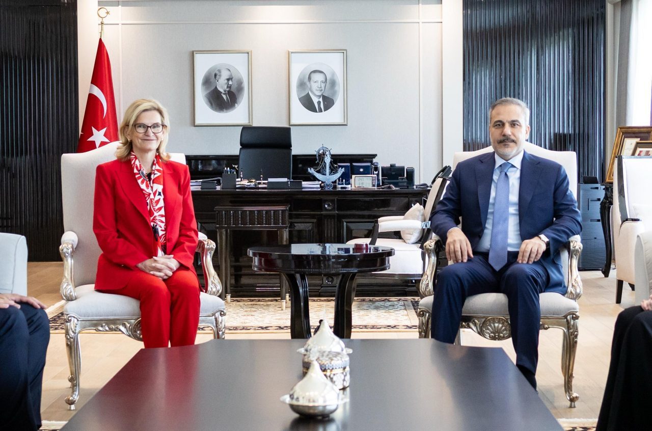 Bakan Hakan Fidan, ITU Genel Sekreteri Bogdan-Martin’i Kabul Etti