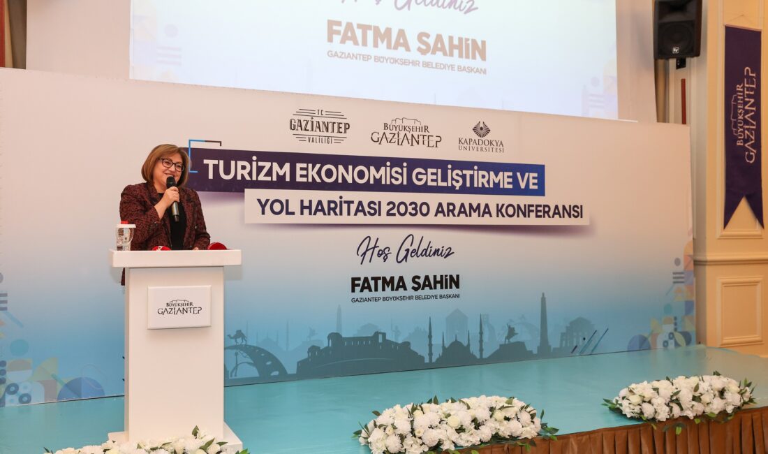 Gaziantep’te Turizm Ekonomisi İçin Yol Haritası Konferansı Düzenlendi! ABDULLAH SOLMAZ—GAZİANTEP/TEKHA