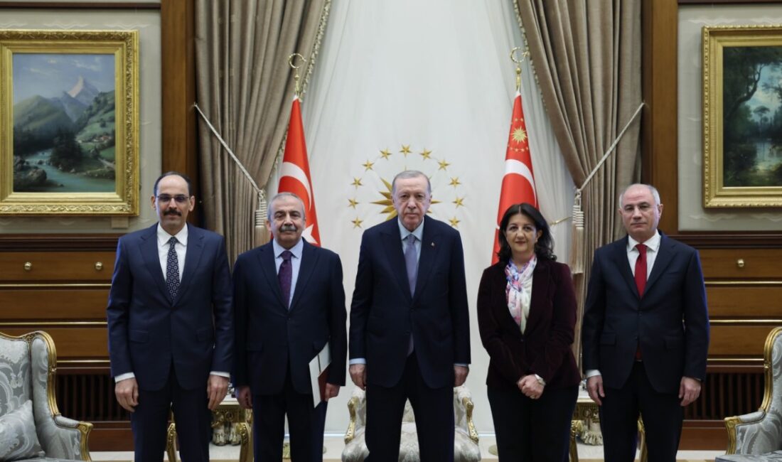 Cumhurbaşkanlığı Külliyesi’nde kritik görüşme