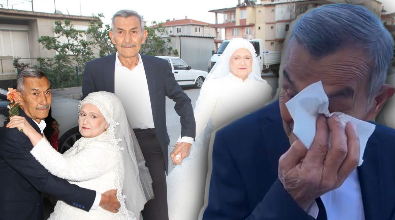 45 Yıl Sonra Gelen Gelinlik Hayali Gerçek Oldu: Antalya’da Duygusal Yeniden Düğün