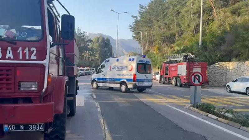 Marmaris’te Beş Yıldızlı Otelde Yangın!