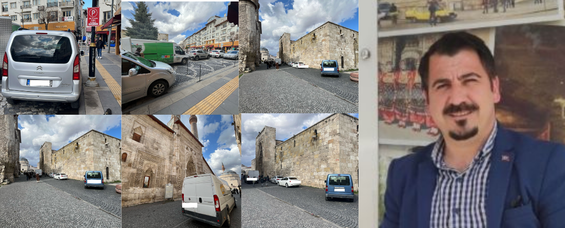 Sivas’ta Otopark Sorunu Tarihi Eserlere Zarar Veriyor: Turizmcilerden Tepki Var