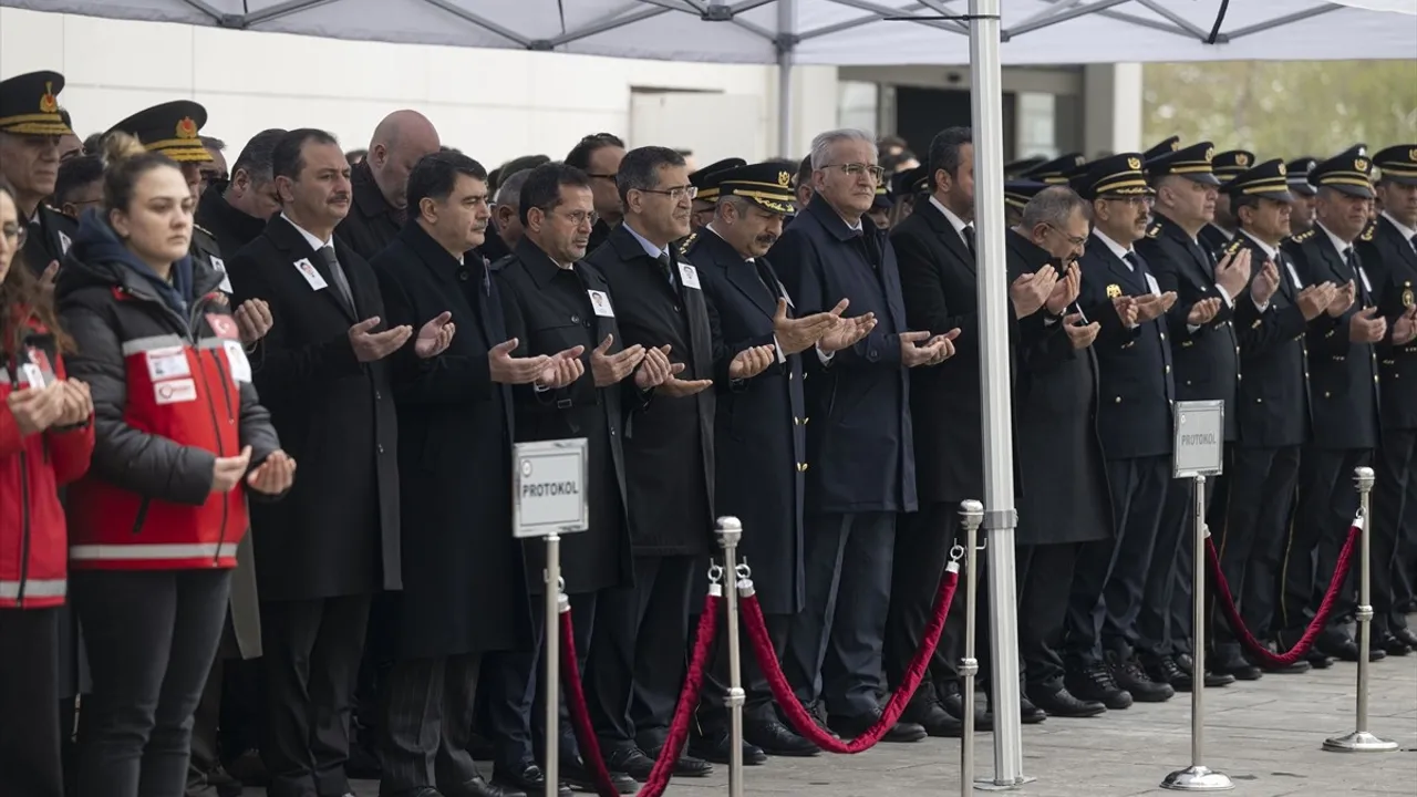 Ankara’da Görev Başında Şehit Olan Polis Memuru İbrahim Güney’e Veda