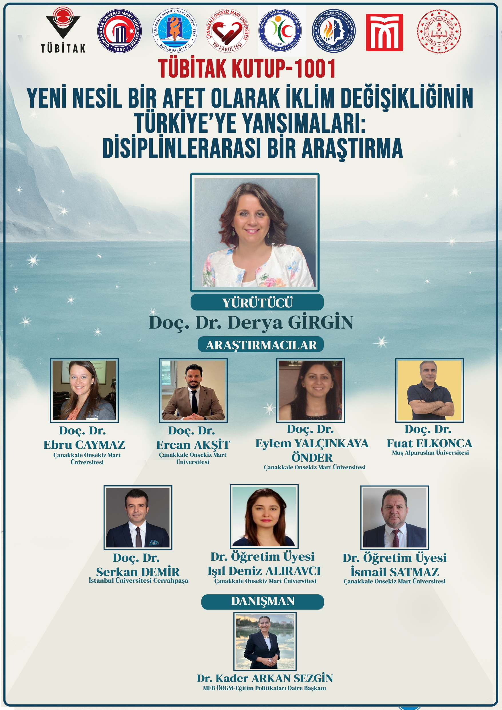 TÜBİTAK’tan ÇOMÜ’ye Kutup ve İklim Projesine Destek