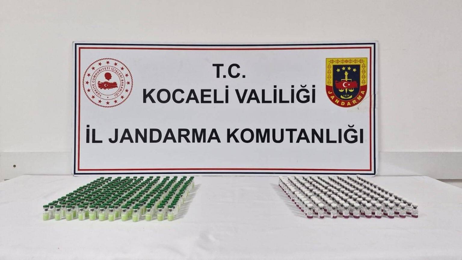 Kocaeli’de 1,8 Milyon TL Değerinde Kaçak Botoks Ürünü Ele Geçirildi