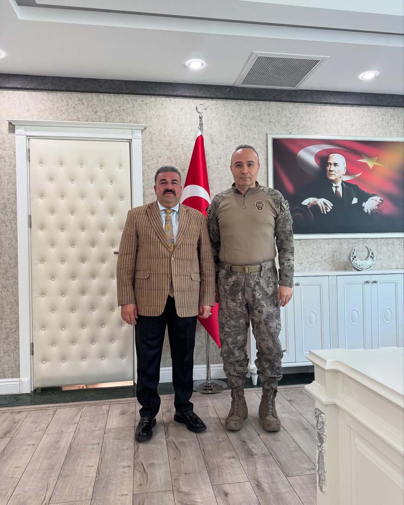 Başkan Tatar’dan İl Emniyet Müdürüne Ziyaret