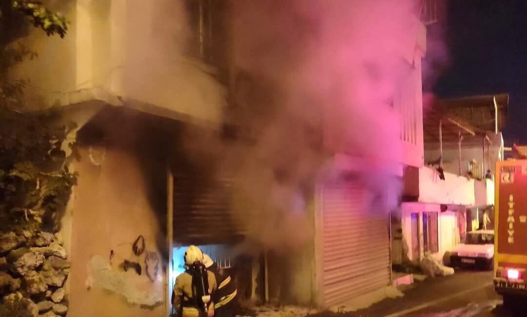 Yangın kısa sürede kontrol