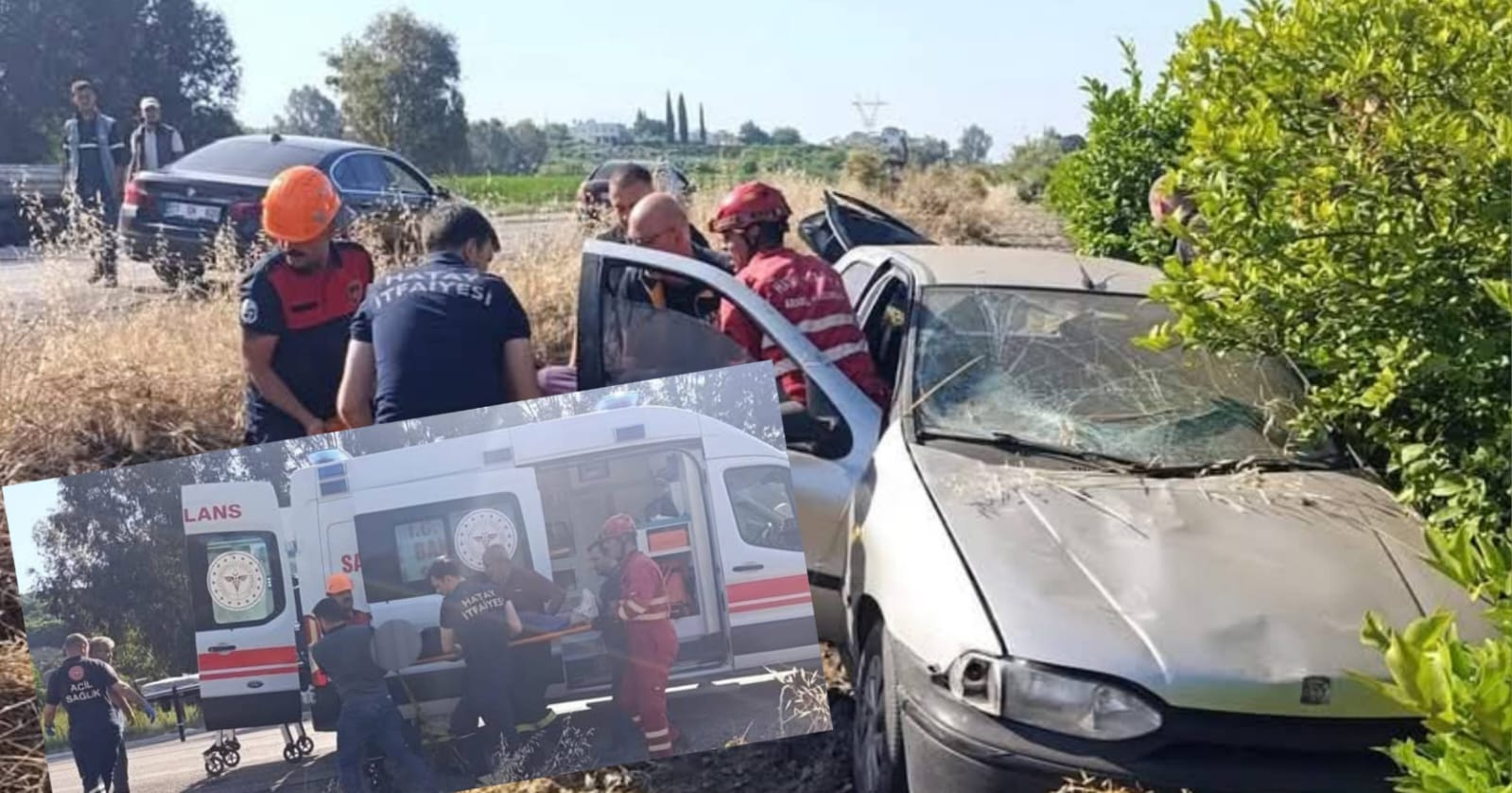 Dörtyol Yeşiltepe’de Trafik Kazası…