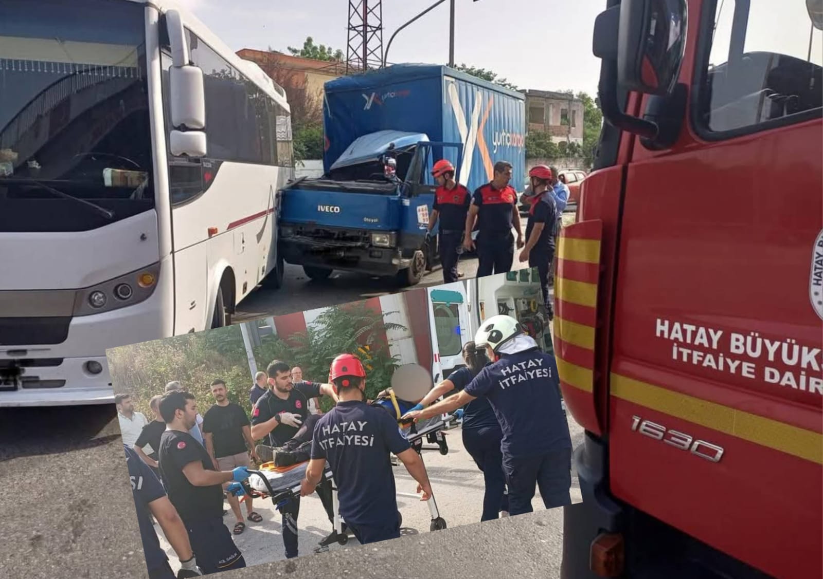 Dörtyol’da Trafik Kazası: 1 Yaralı
