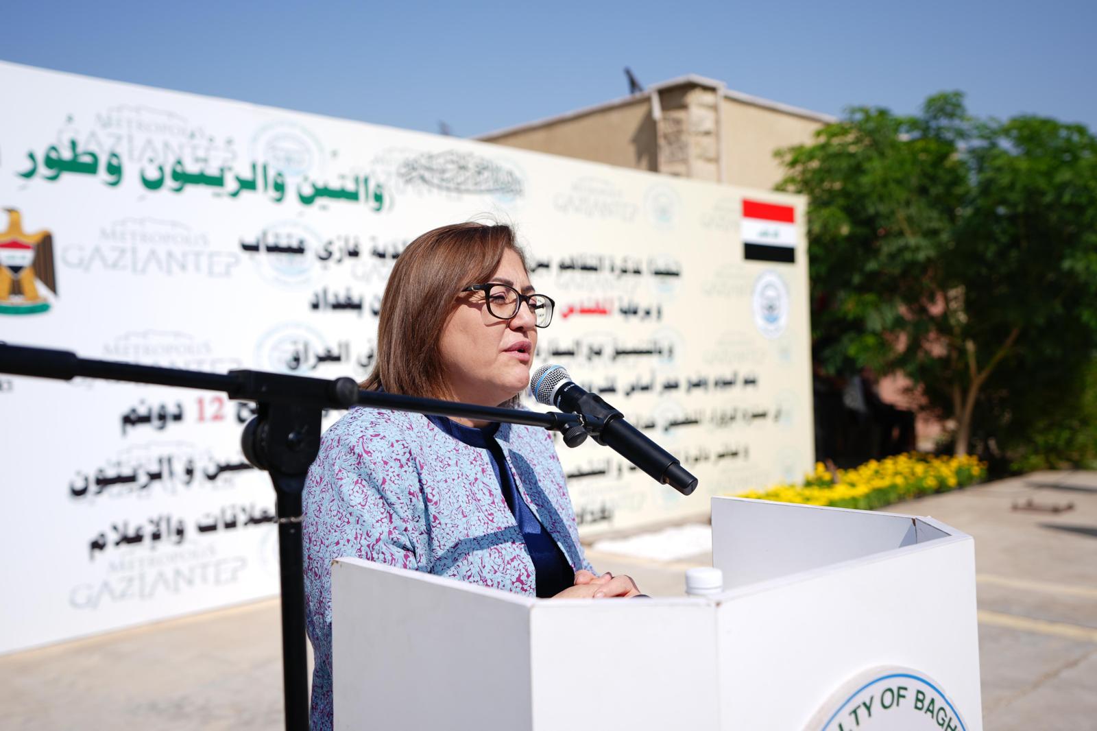 Gaziantep’ten Bağdat’a 5 Bin Fidanlık Kardeşlik Mesajı!