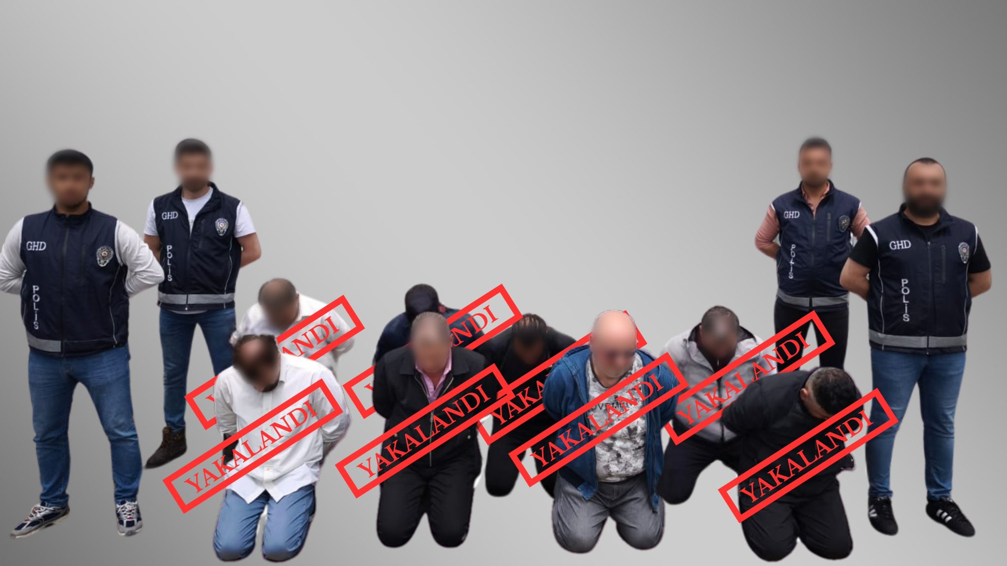 6 İlde Uluslararası Operasyon: 23 Suçlu Yakalandı