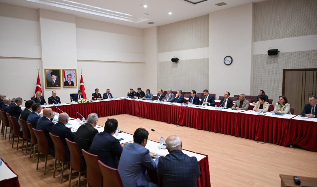 Vali İlhami Aktaş Başkanlığında