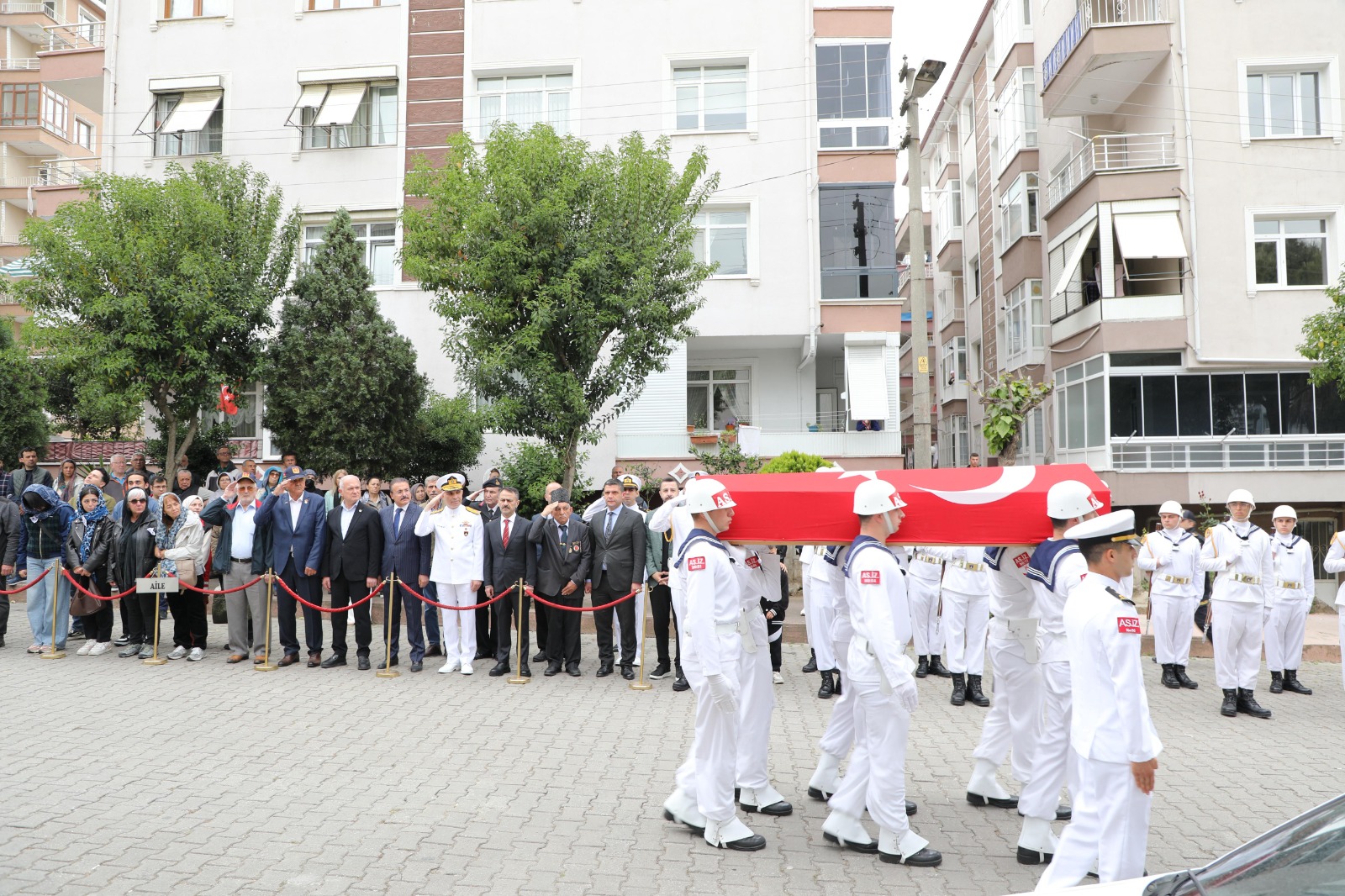 Vali İlhami Aktaş, Kıbrıs Gazisi Asb. Kd. Bçvş. Metin Balkır’ın Cenaze Töreni’ne Katıldı