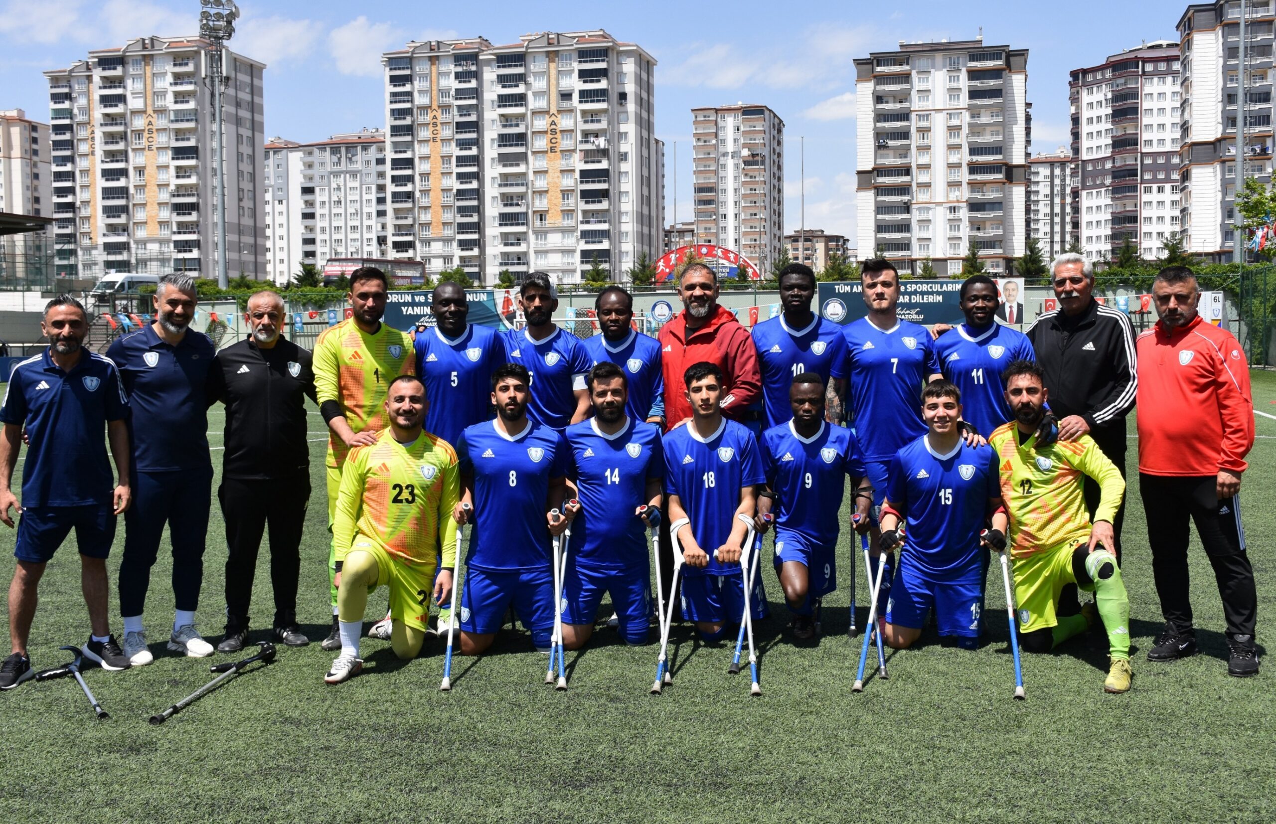 Şahinbey Ampute Takımı’ndan Şampiyonluk Yolunda Farklı Galibiyet: 7-1