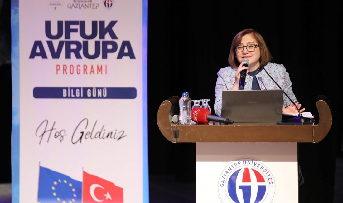 Gaziantep’te Ufuk Avrupa Bilgi Günü! ABDULLAH SOLMAZ-GAZİANTEP/TEKHA Gaziantep Büyükşehir