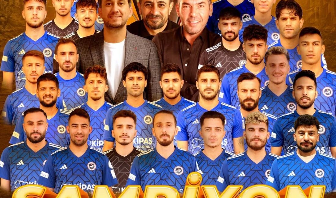 Enkazlar Altından Şampiyonluğa! Kahramanmaraş İstiklal Spor Ptt.2 Lig’e Yükseldi ALİ ÇAKIL-KAHRAMANMARAŞ/TEKHA Kahramanmaraş İstiklalspor,
