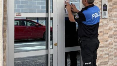 Kapı Etiketi Uygulamasıyla 4350 Haneye