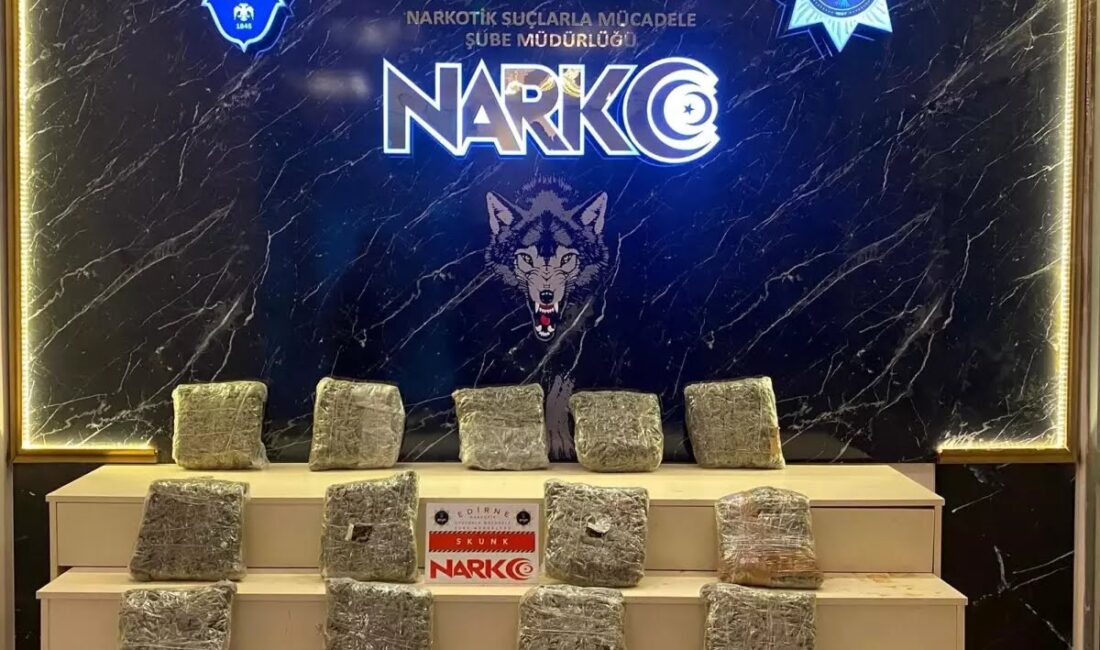 Sınırda Zehir Operasyonu: Edirne’de 128 Kilo Uyuşturucu Yakalandı! BEYZA GÜL SEFER TEKHA/İSTANBUL