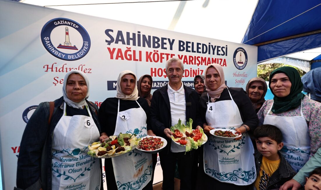 Gaziantep Şahinbey’de Yağlı Köfte Yarışması! ABDULLAH SOLMAZ-GAZİANTEP/TEKHA Şahinbey Belediyesi,