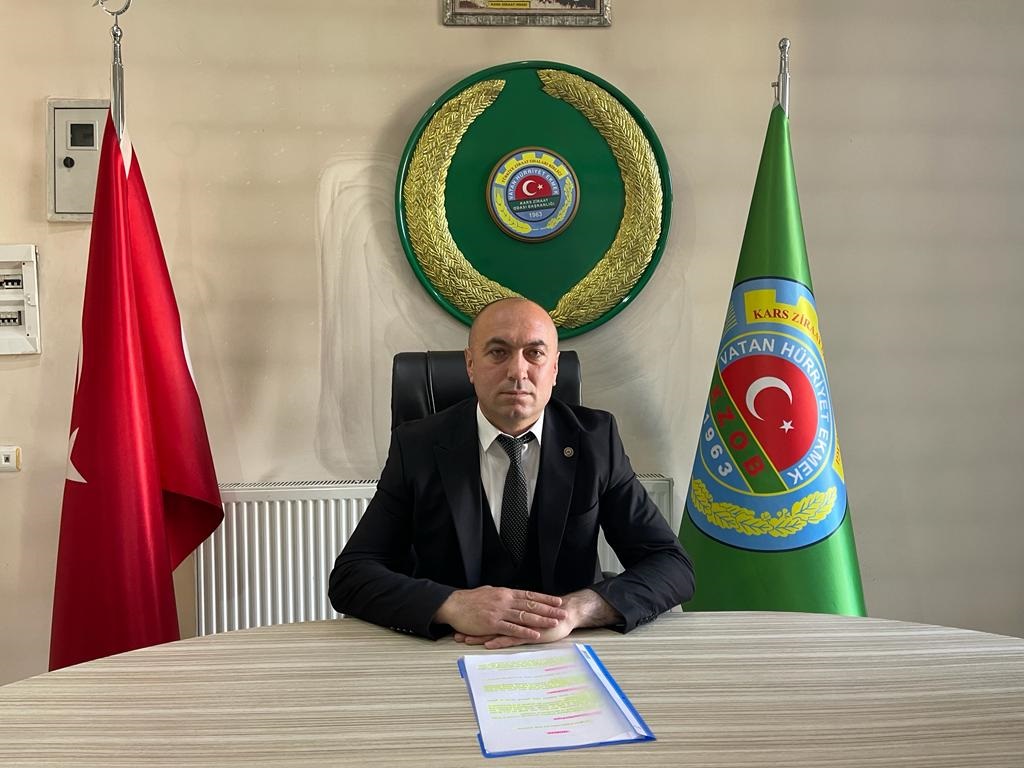 Kars Ziraat Odası Başkanı Özcan Müçük, 2026 Yılı ÇKS Başvuruları 1 Eylül’de Başlıyor