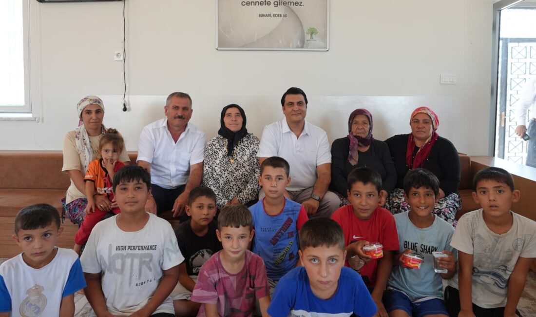 BAŞKAN YILMAZ’DAN 6 MAHALLEYE ZİYARET YUSUF BOZYİĞİT-ŞEHİTKAMİL/TEKHA YILMAZ,