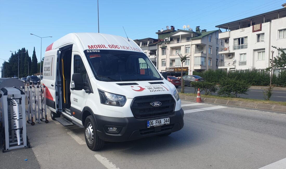 Ordu’da “Mobil Göç Noktası” Araç Sayısı İkiye Çıktı Düzensiz göçle mücadelenin