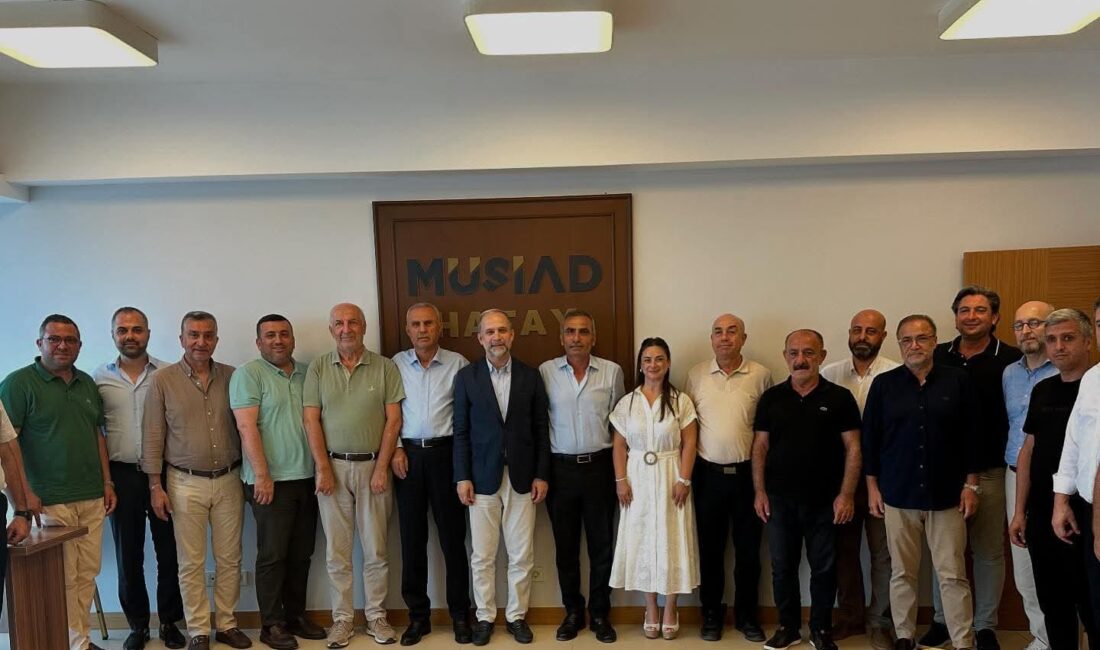 AK Parti Milletvekili Özel’den MÜSİAD’a Destek Ziyareti Hüseyin ZORKUN – HATAY