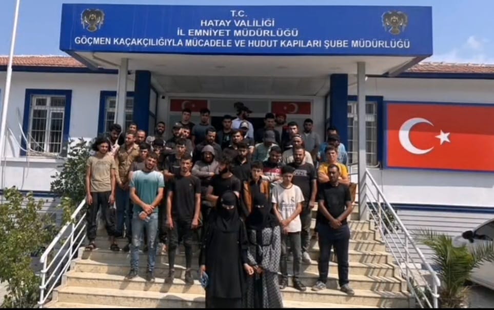 Antakya’da 42 Göçmen Yakalandı, 6 Kişi Tutuklandı