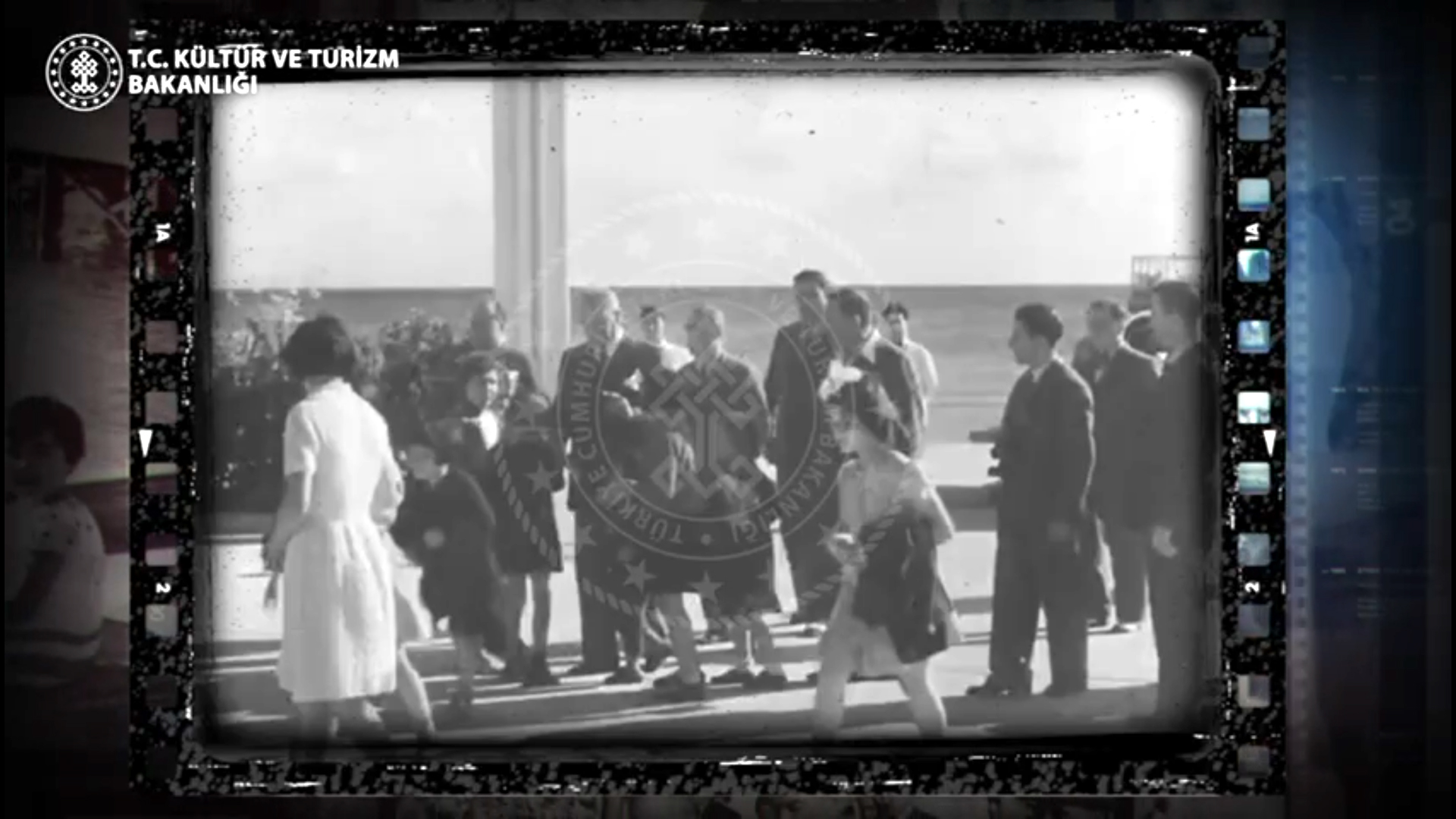 Kültür ve Turizm Bakanı Ersoy Atatürk’ün İlk Kez Yayınlanan Görüntüsünü Paylaştı