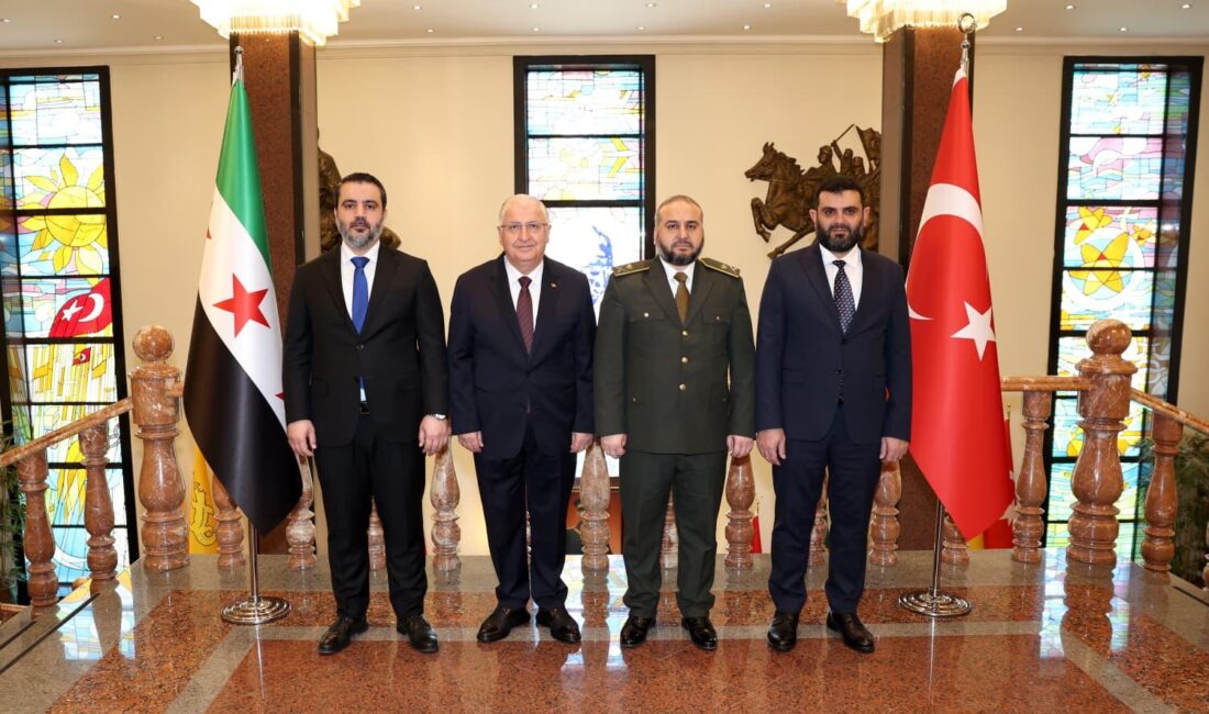 Milli Savunma Bakanı Yaşar Güler, Suriye Yetkilileriyle İstişarede Bulundu ANKARA / TEKHA Milli