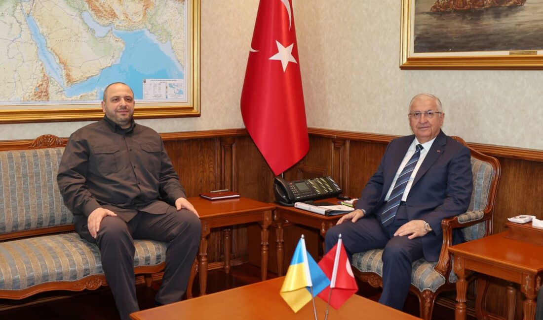 Milli Savunma Bakanı Güler, Ukrayna Güvenlik Yetkilisi Umerov ile Görüştü ANKARA / TEKHA Milli