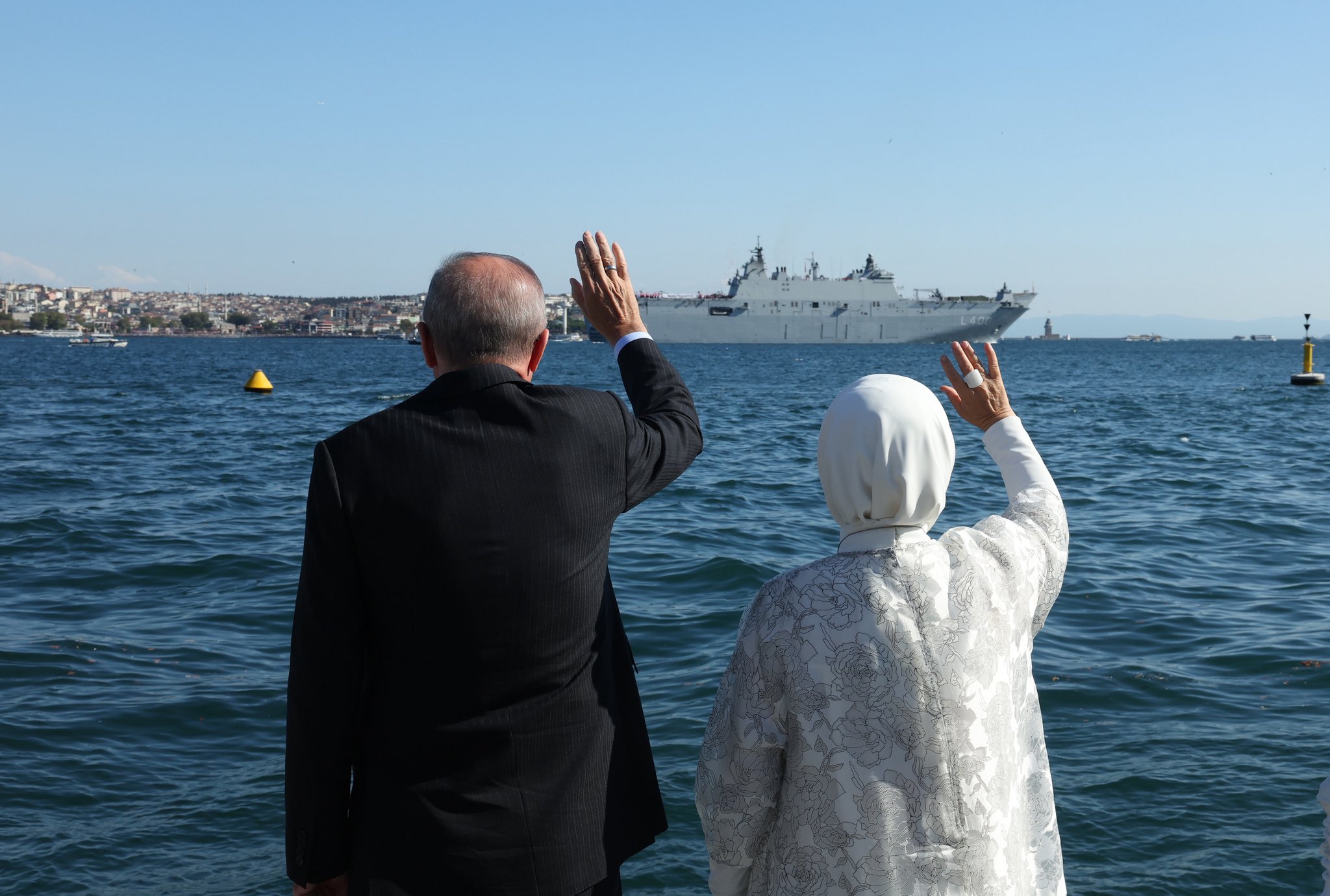 Emine Erdoğan: “Zafer Haftası’nda Mavi Vatan’da Eşsiz Bir Gurura Tanıklık Ettik”