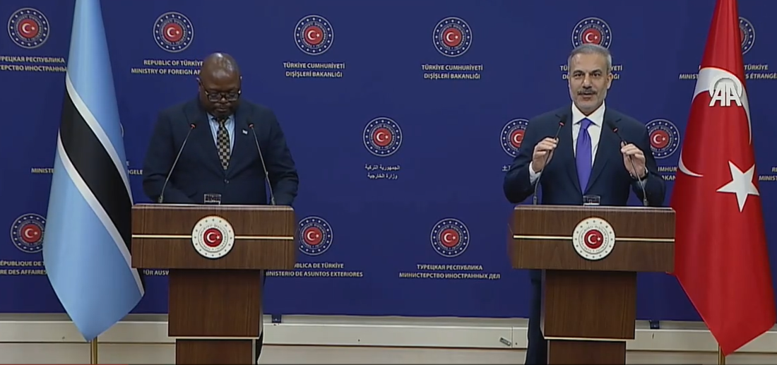 Türkiye ve Botsvana İşbirliğini Güçlendiriyor: Dışişleri Bakanı Hakan Fidan’dan Önemli Açıklamalar ANKARA / TEKHA Dışişleri