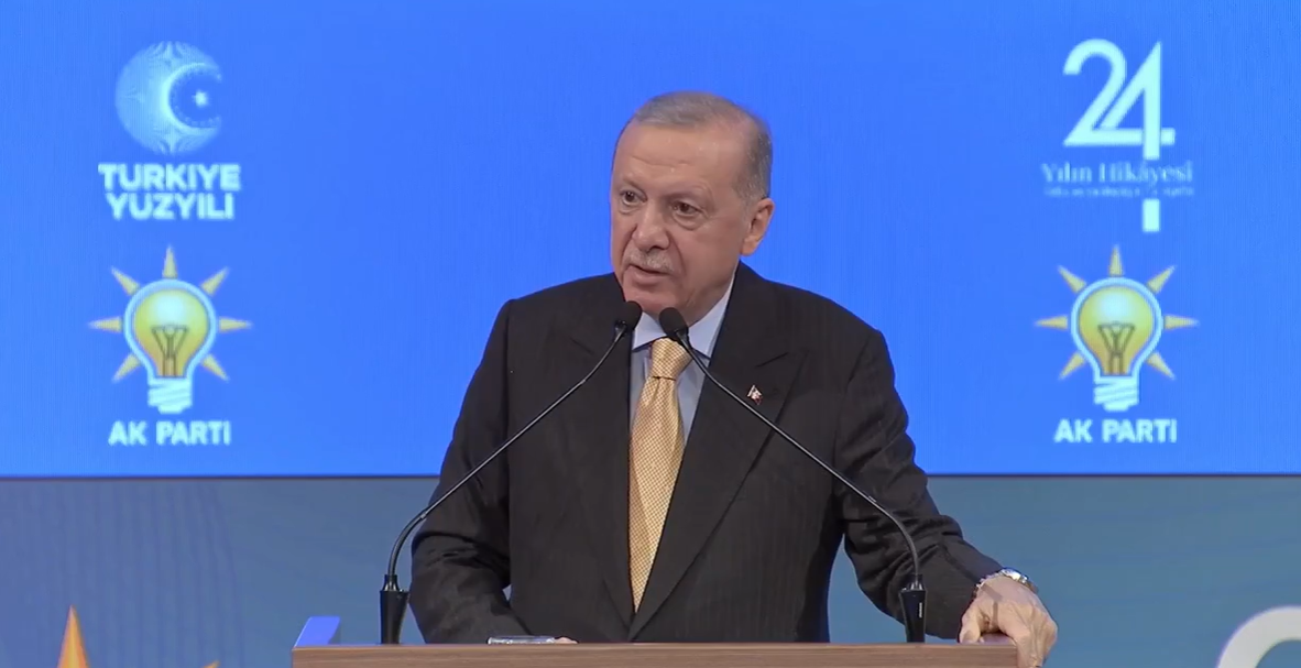 Erdoğan, AK Parti’nin 24. Kuruluş Yıl Dönümünde Coşkulu Konuşma Yaptı: “Terörsüz Türkiye İçin Çalışıyoruz”
