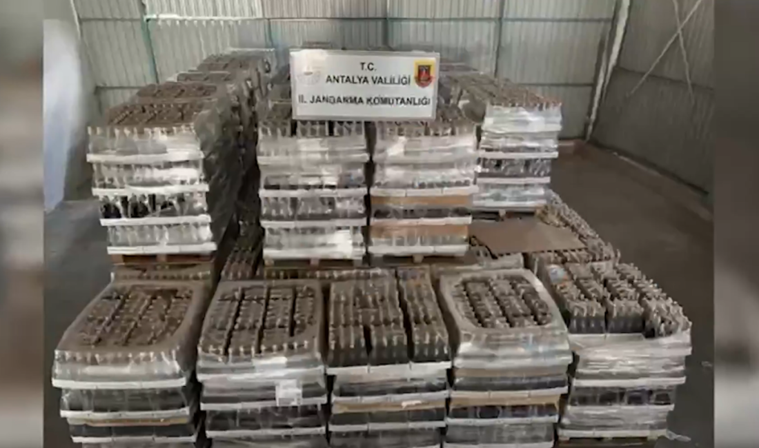 Antalya’da Sahte Alkol Operasyonu: 119 Bin 500 Litre Ele Geçirildi ANKARA / TEKHA İçişleri