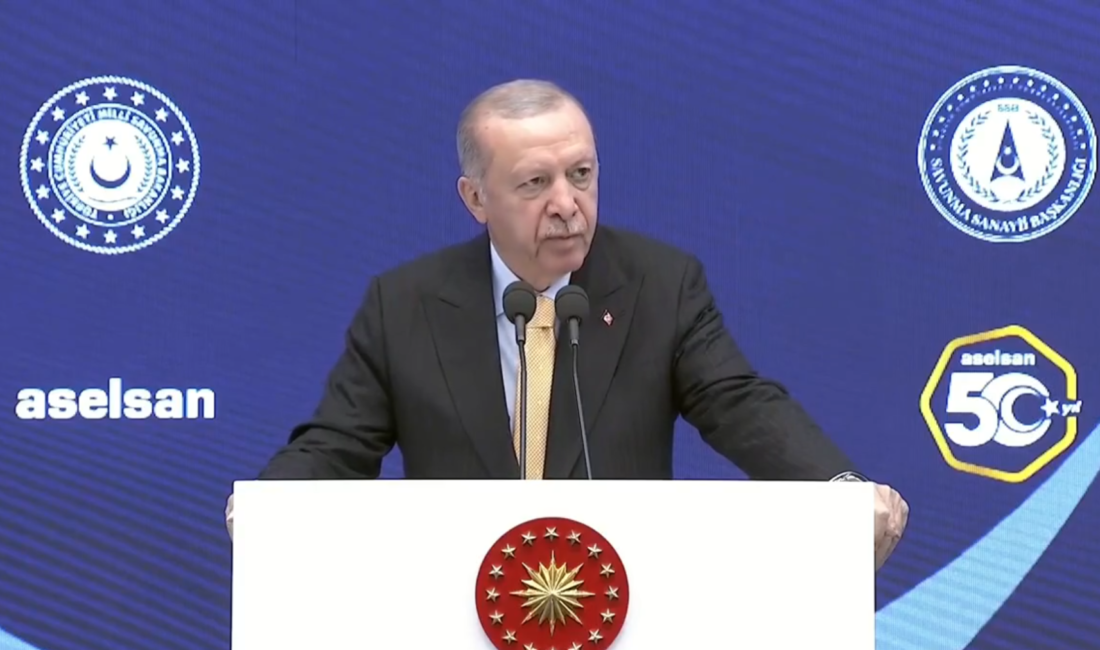 Cumhurbaşkanı Erdoğan: “Çelik Kubbe ile hava savunmasında farklı bir klasmana çıkacağız” ANKARA / TEKHA Cumhurbaşkanı