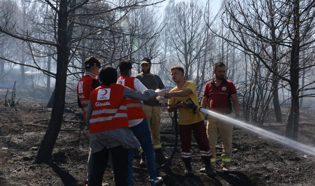 Türk Kızılay, Orman Yangınlarıyla Mücadelede Sahada SÜMEYYENUR ALP – TEKHA